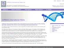 Tablet Screenshot of impressmedia.com